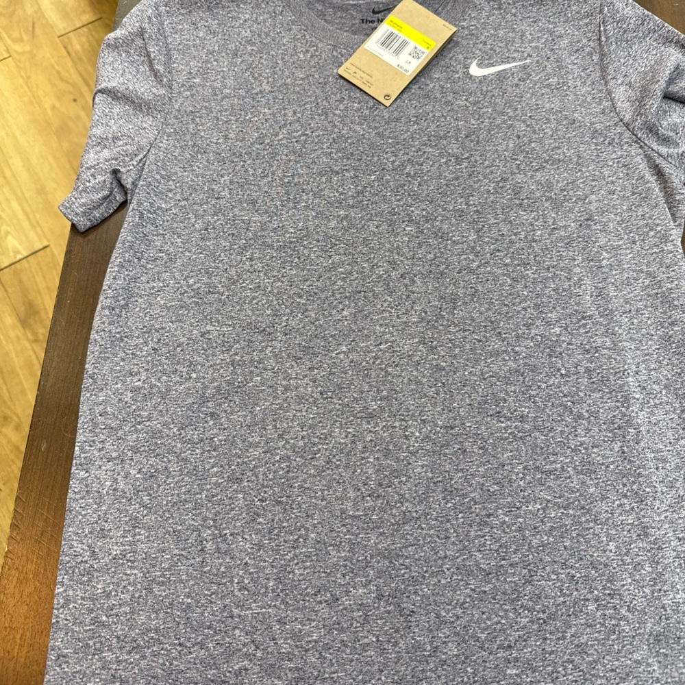 Nike Women's Heathered purple Training Tee